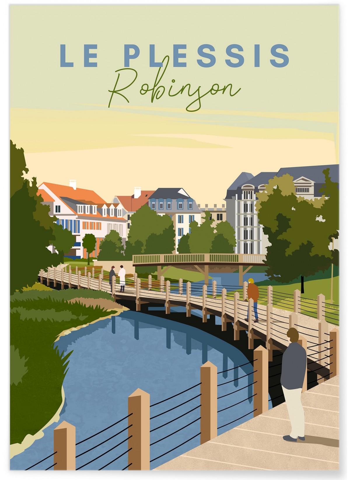 Affiche ville Le Plessis-Robinson, L'AFFICHERIE