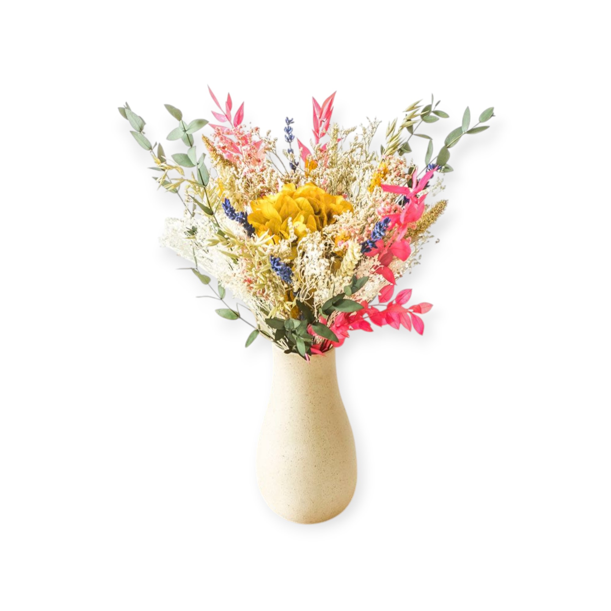 Bouquet de fleurs séchées S MARIE, RECONCILIATION VEGETALE