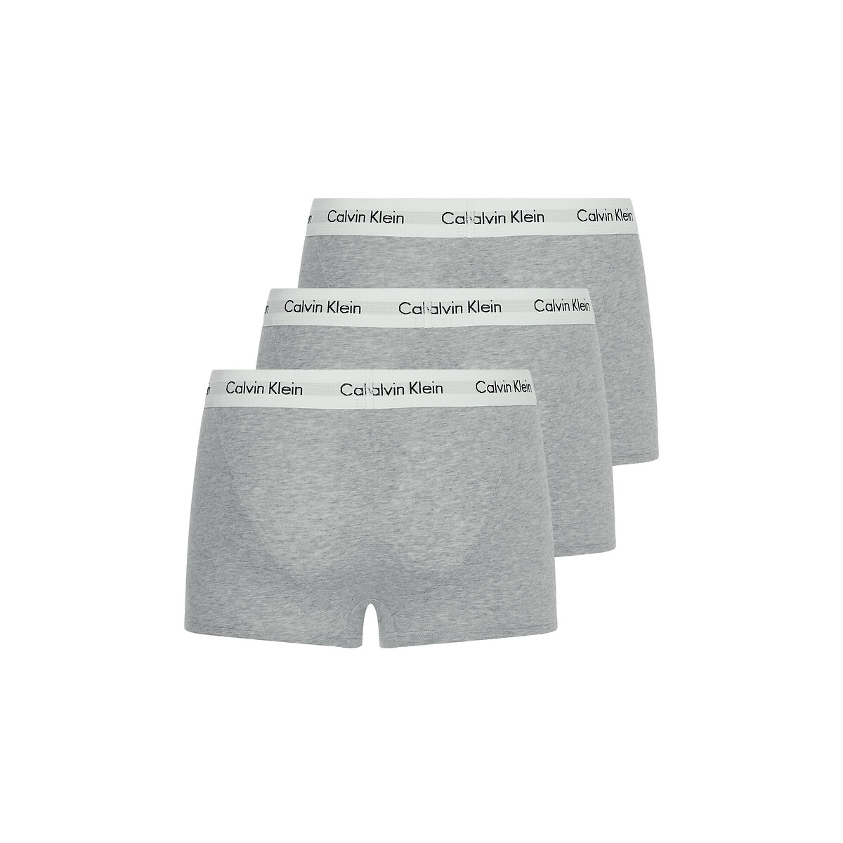 Pack of 3 hipsters in stretch cotton Calvin Klein Underwear La Redoute