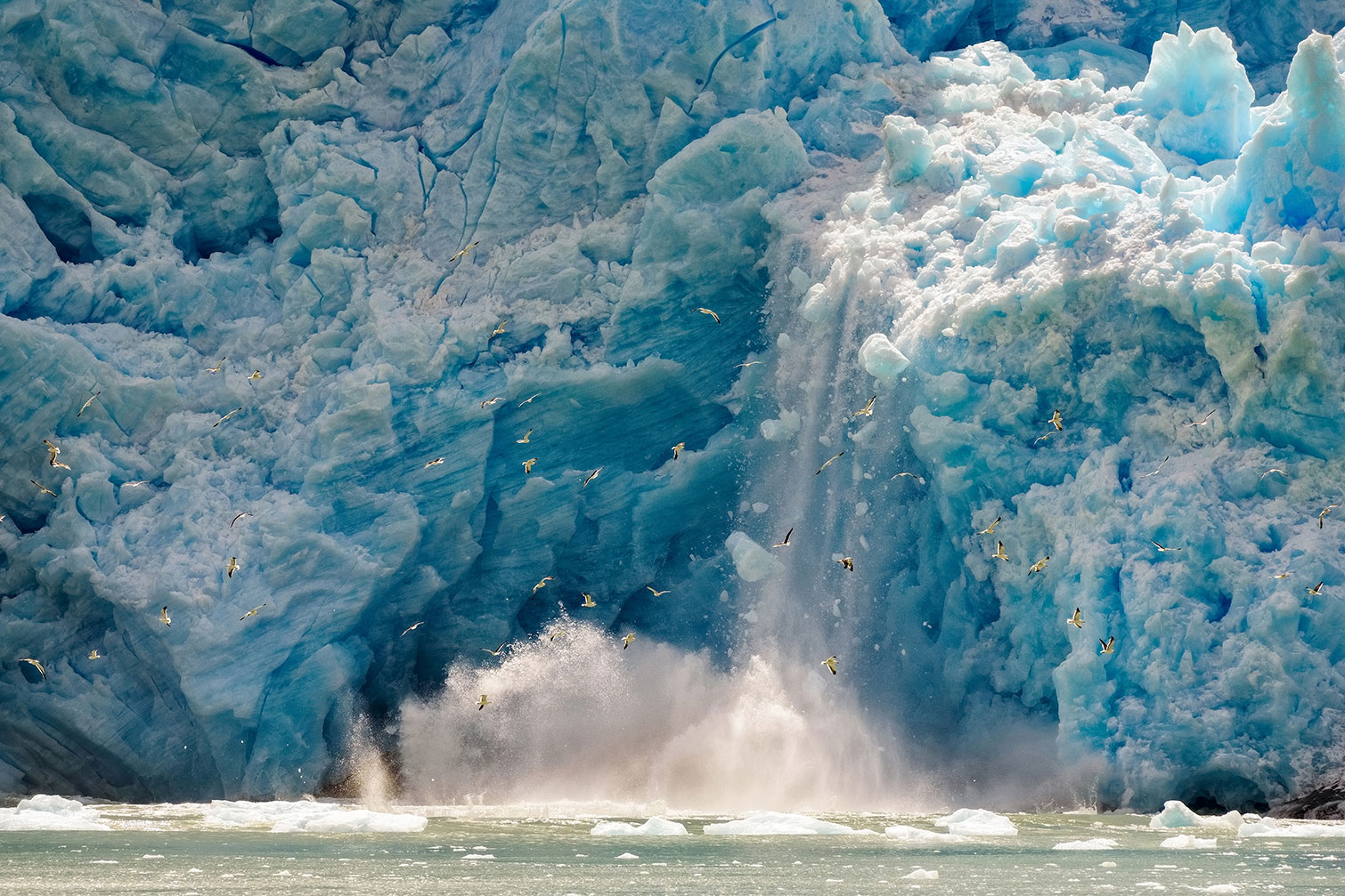 Tableau paysage iceberg, HEXOA