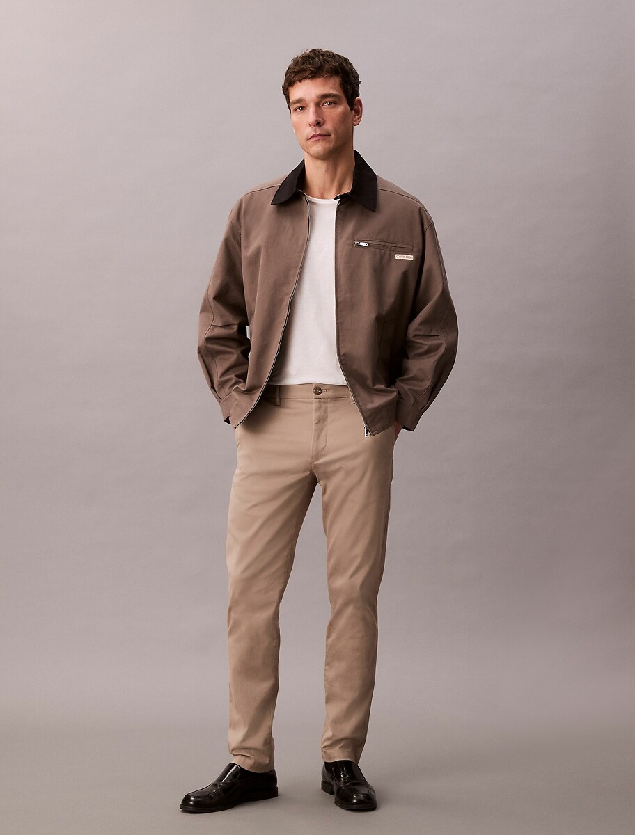 Chino cotone elasticizzato, CALVIN KLEIN