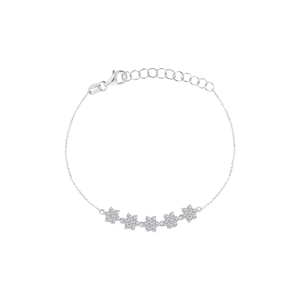 Bracelet en argent 925 STAR FLOWER, BLUESPIRIT