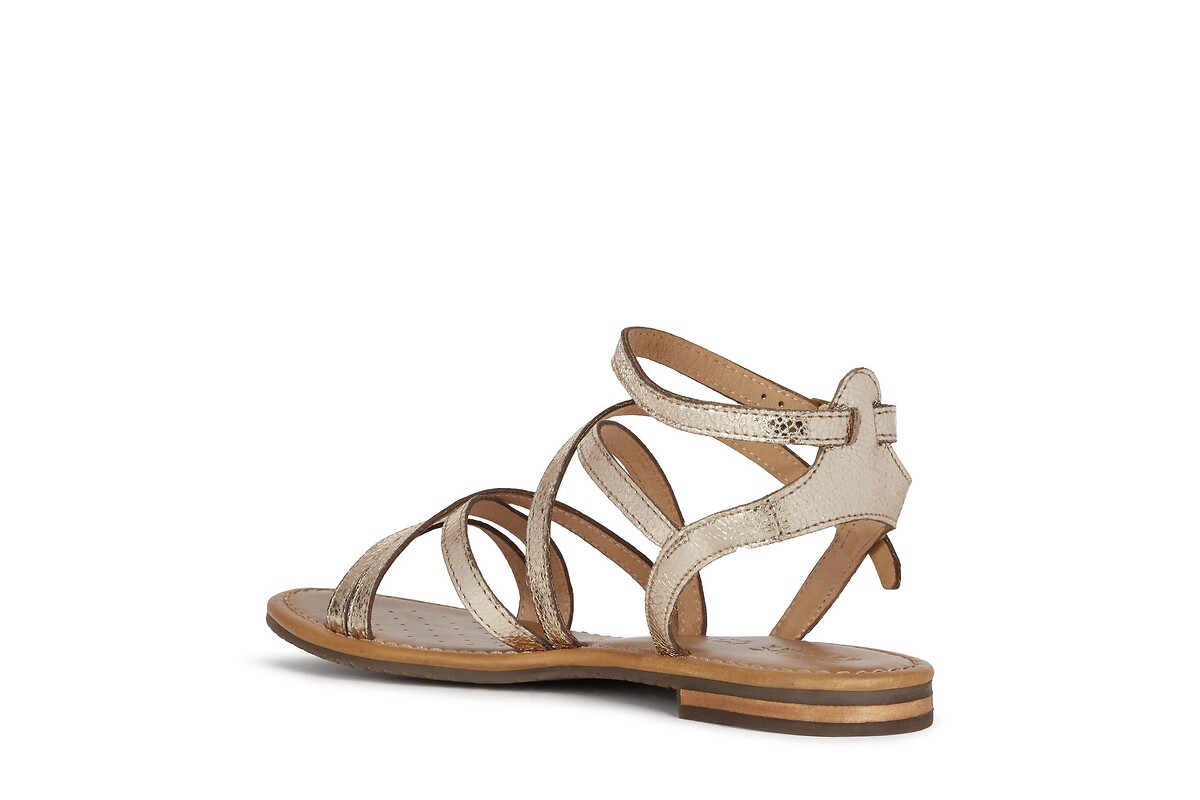 GEOX Sandalias planas de piel Sozy — photo 4