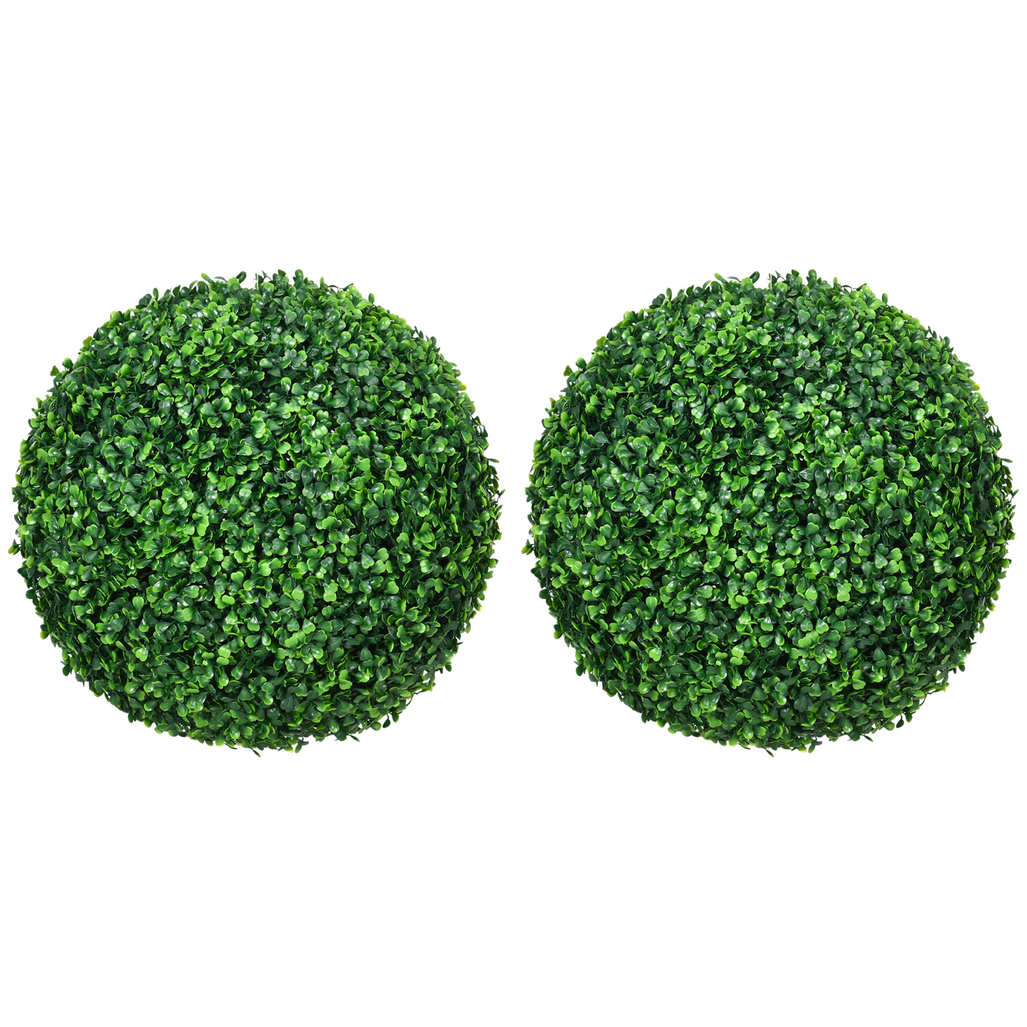 Topiaires artificielles PE Vert, HOMCOM