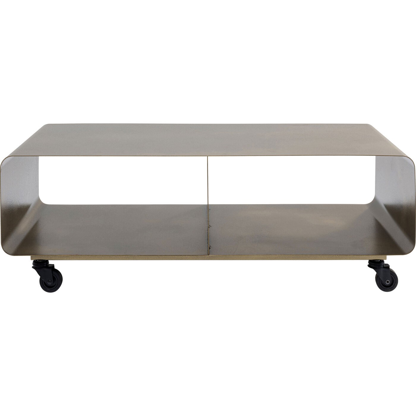 Meuble TV à roulettes en acier, LOUNGE, KARE DESIGN