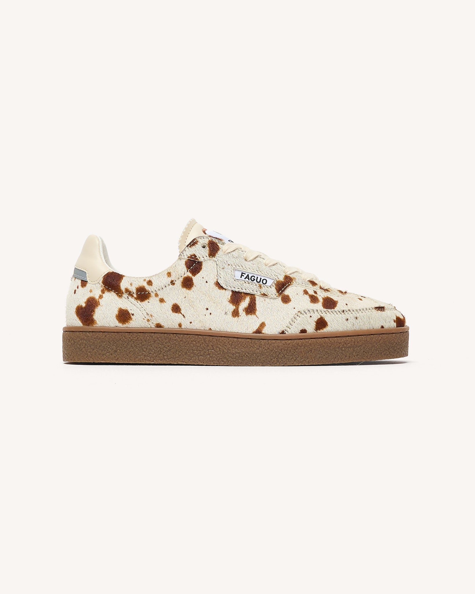 Baskets basses en cuir, FAGUO