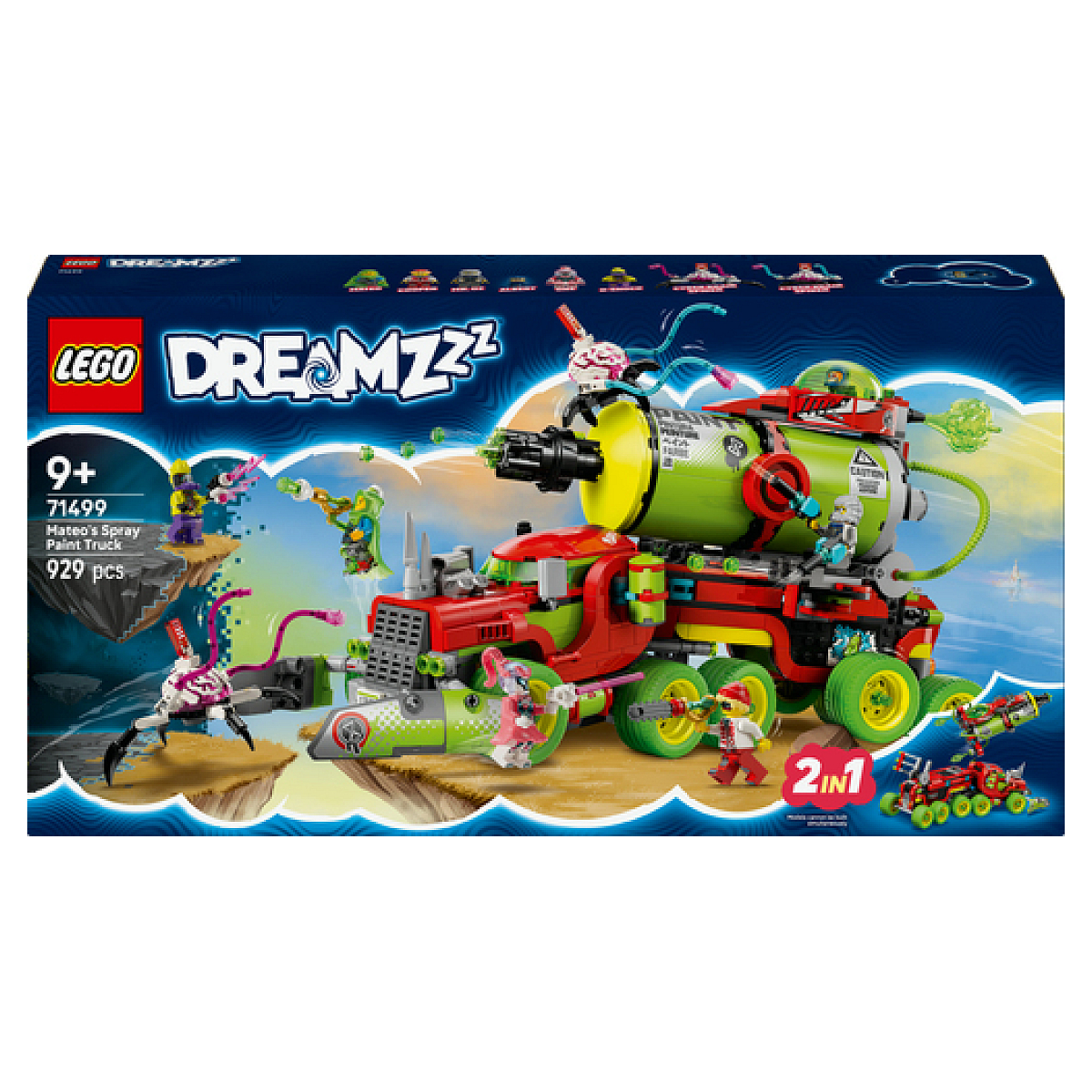 71499 - Le camion spray de peinture de Mateo, LEGO