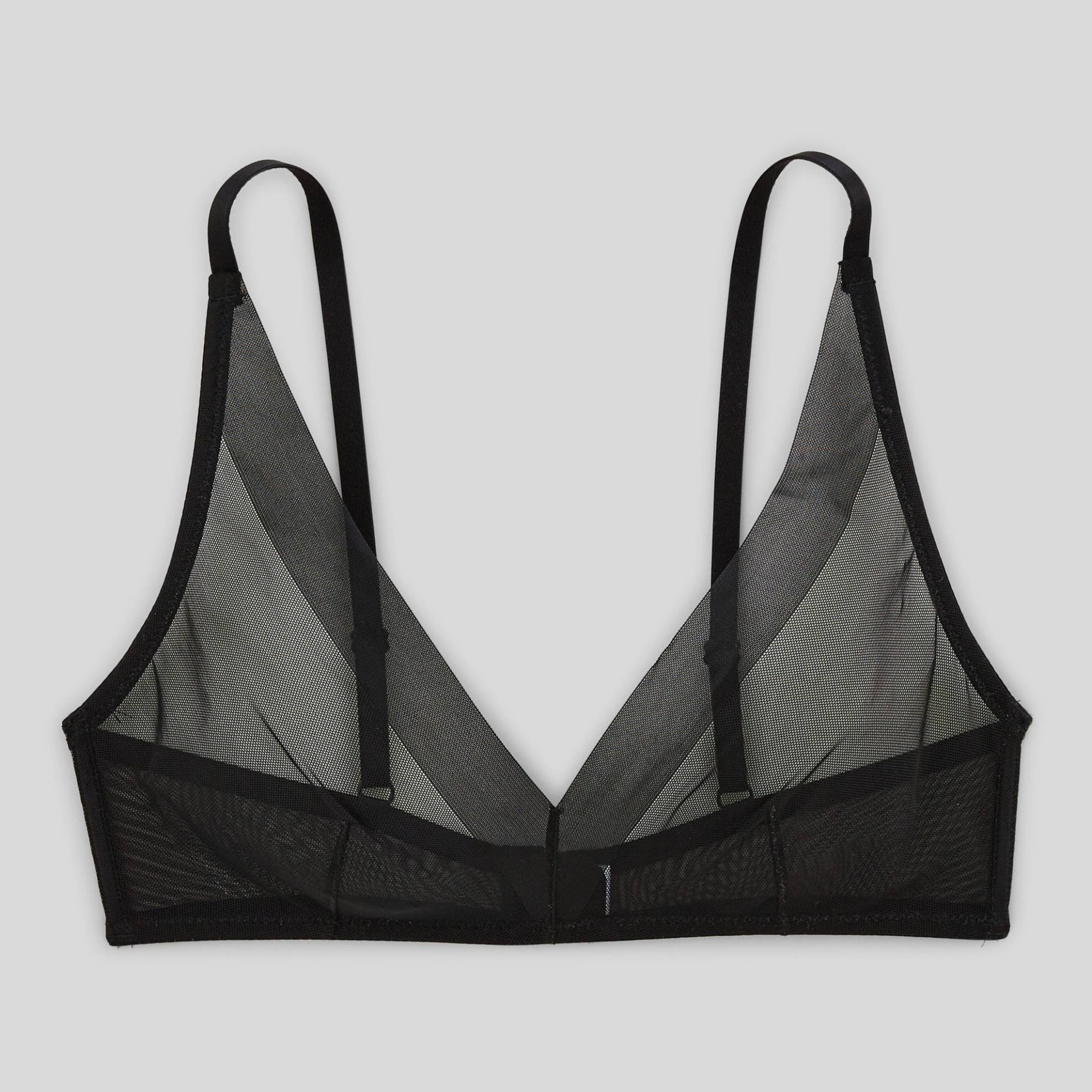 Soutien-gorge triangle foulard JUDITH en tulle, MONOPRIX