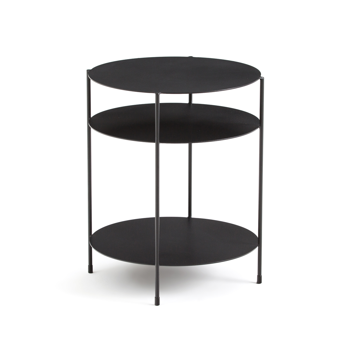 Product photograph of Hiba 3-tier Side Table from La Redoute UK
