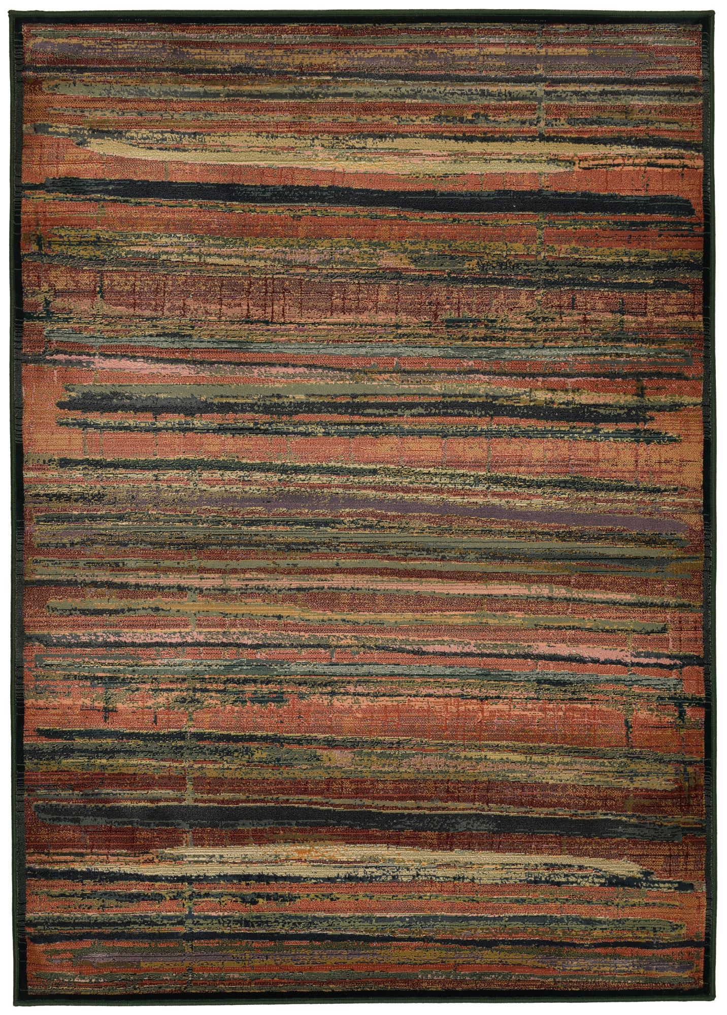Tapis tissé à rayures - GABIRO, THEKO