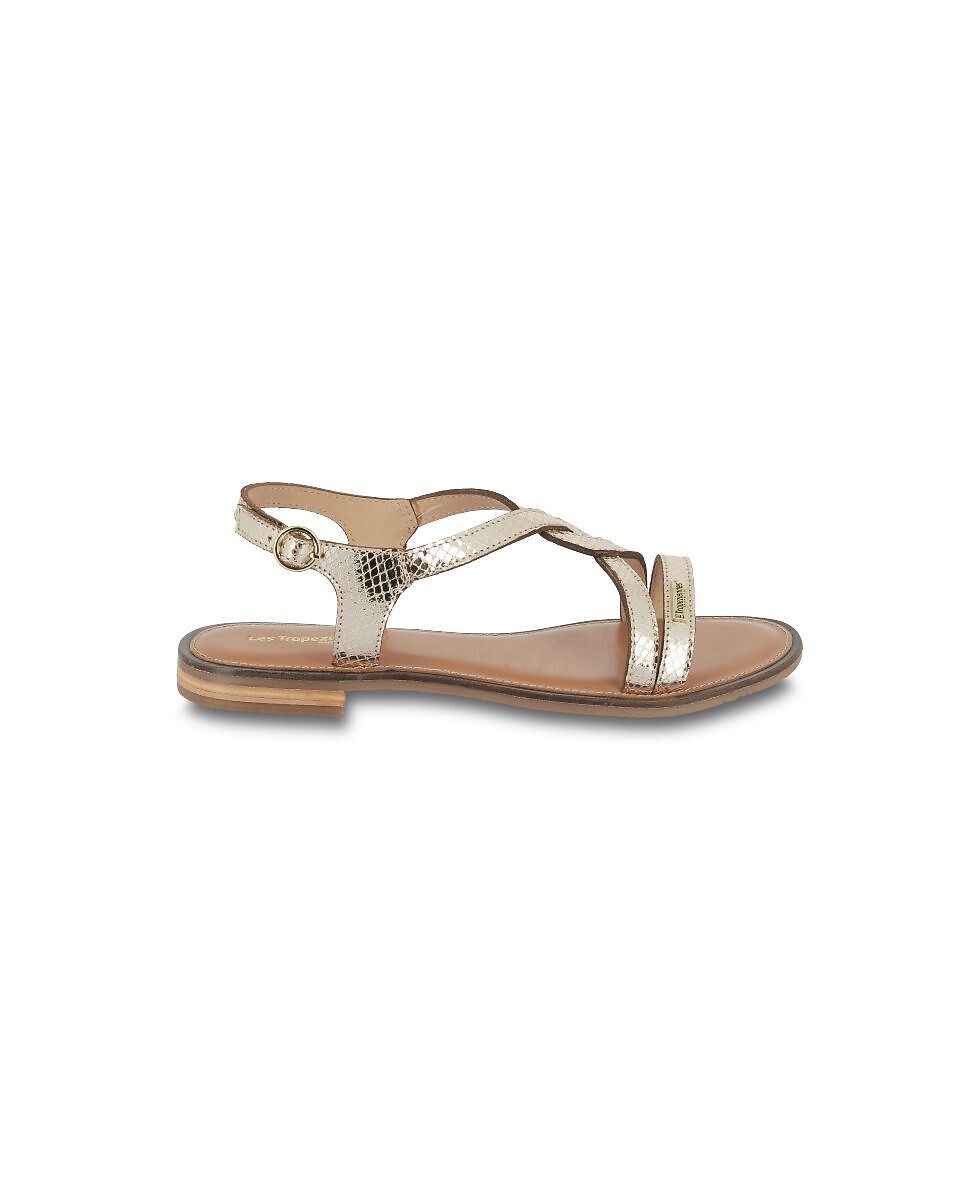Leren slingback sandalen Hastral