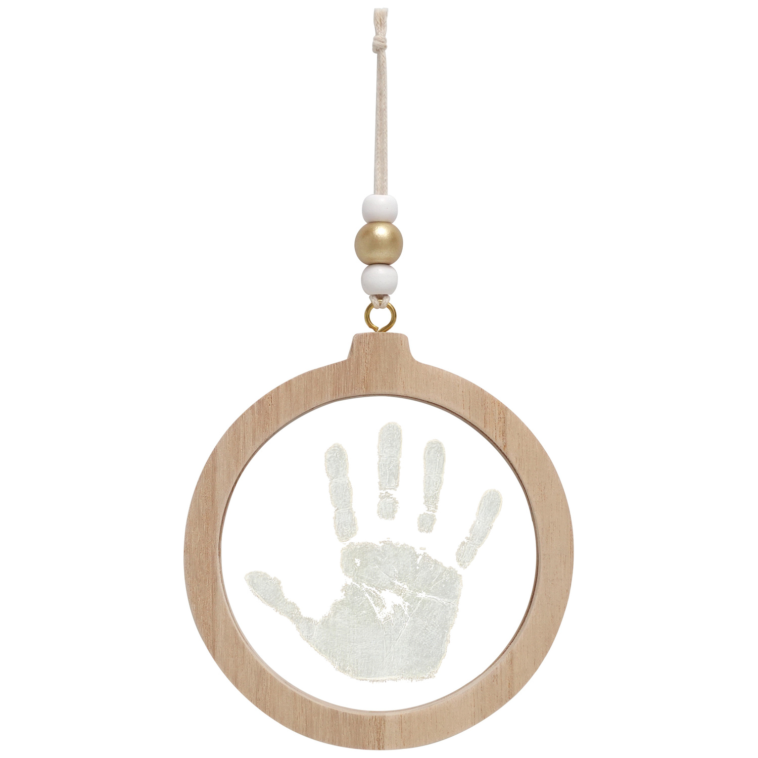 Boule de Noël empreinte transparente, VINTIUN