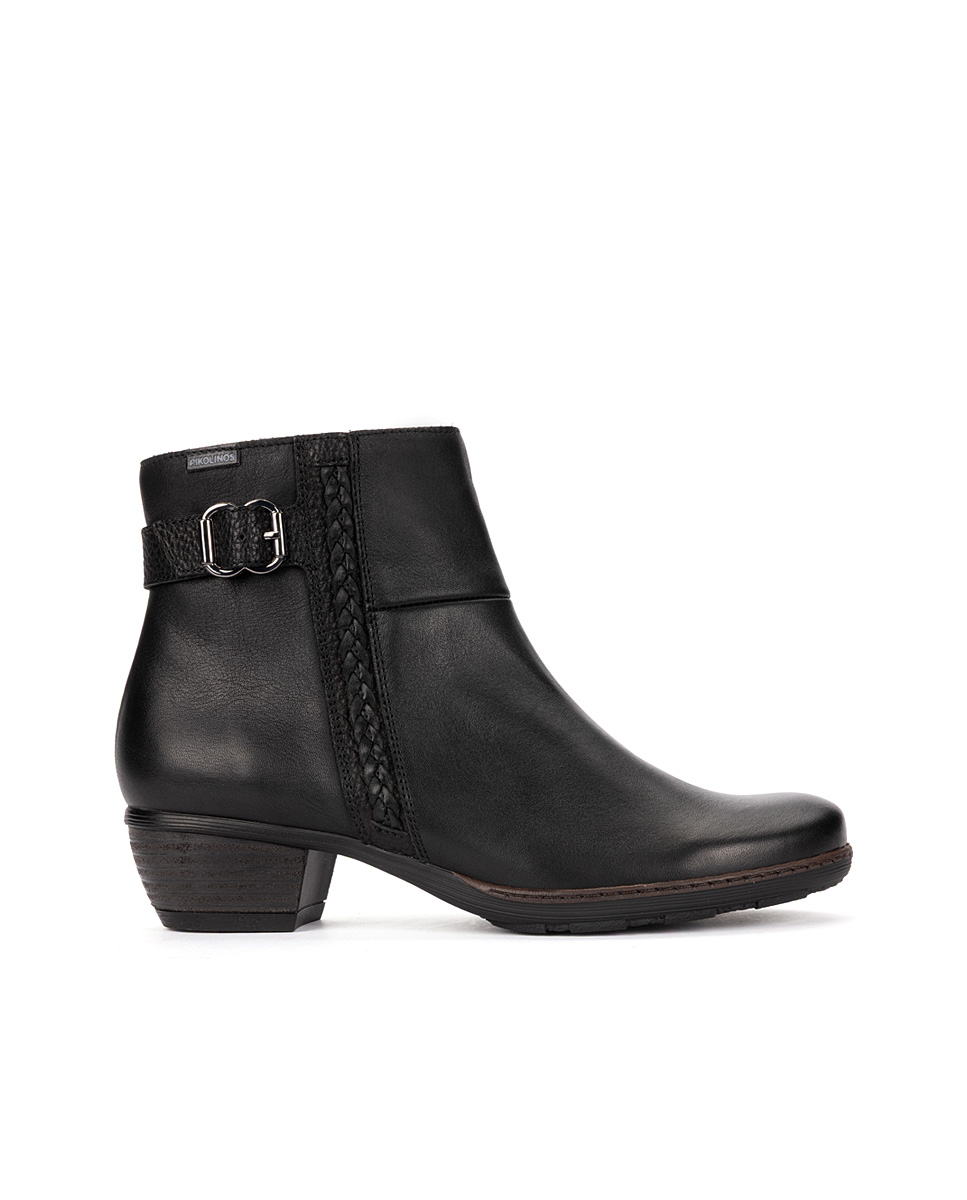 Bottines à talon cuir Utiel, PIKOLINOS