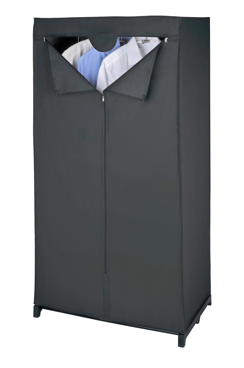 Penderie armoire en tissu DEEP BLACK, WENKO