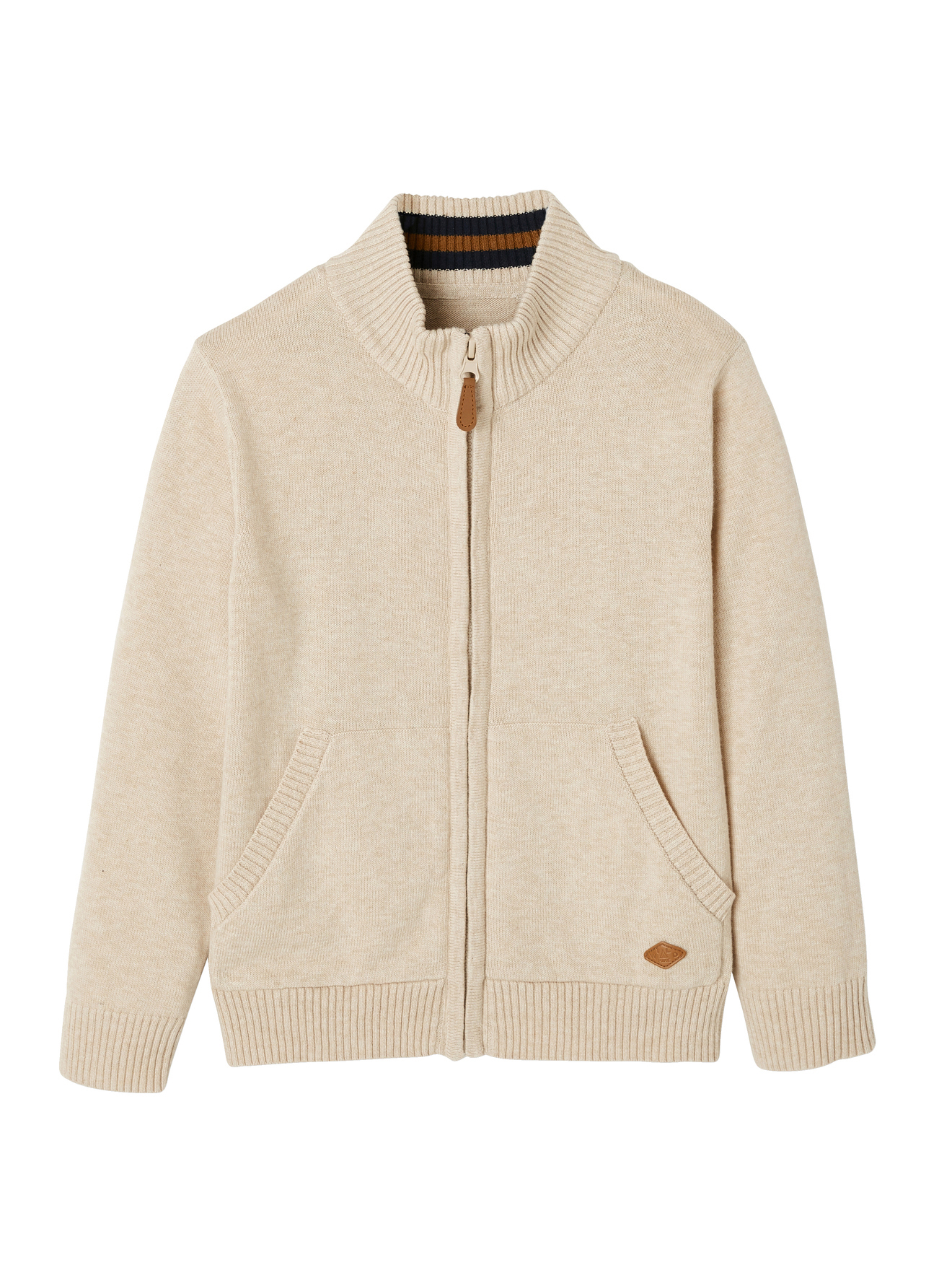 Gilet zippé col montant, VERTBAUDET