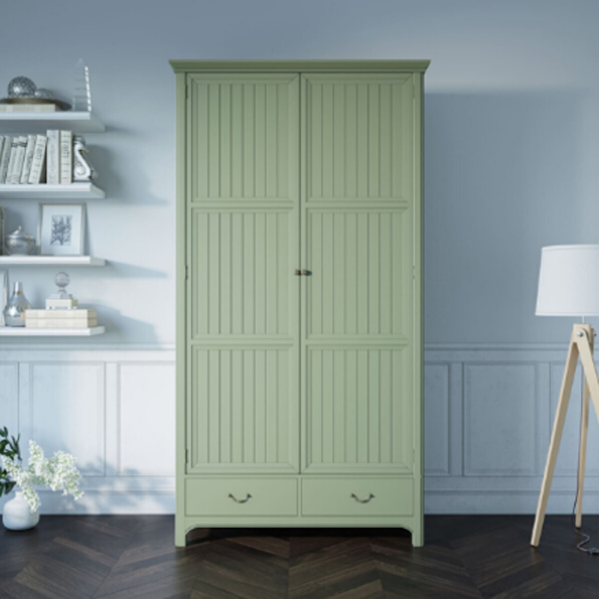 Двухстворчатый шкаф "olivia" оливковый So'home купить в интернет ...
