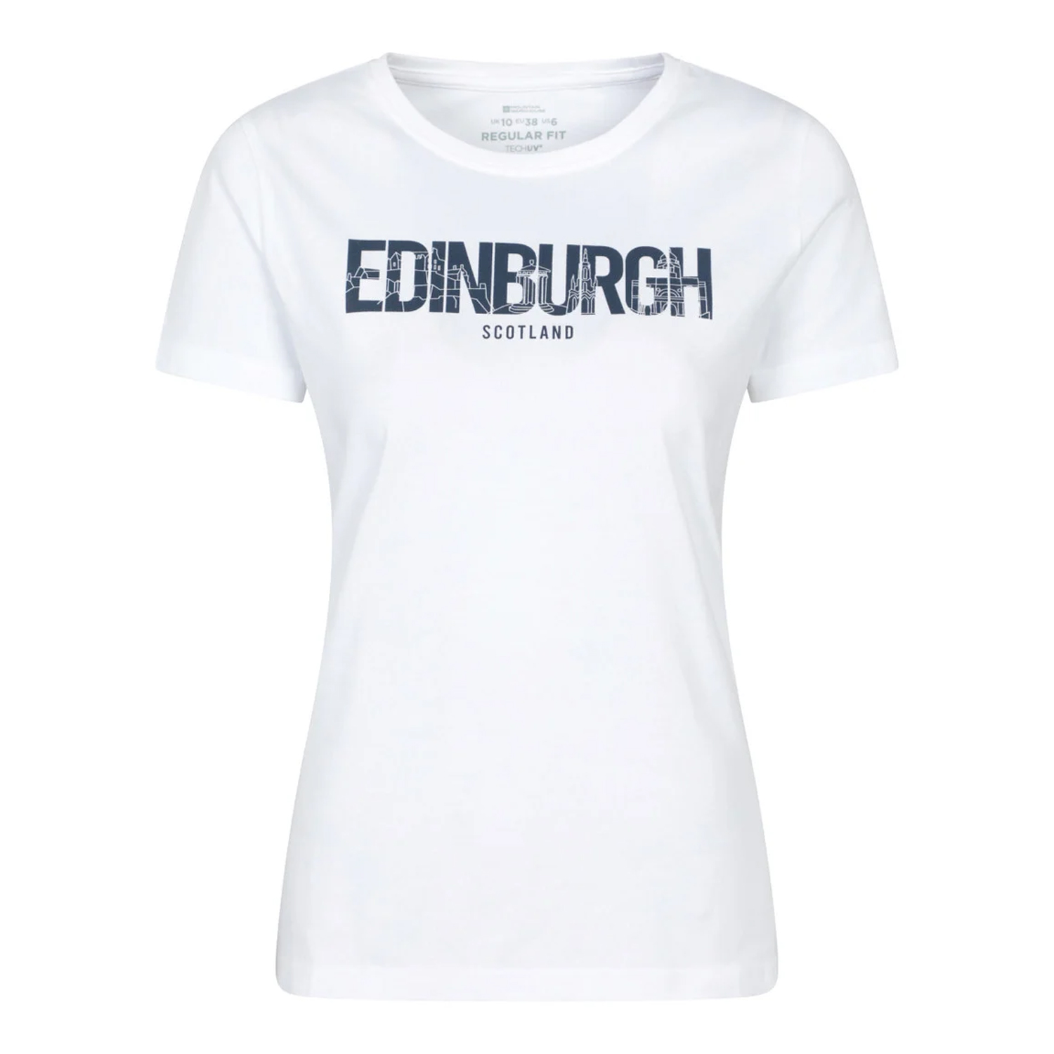 T-shirt décontracté manches courtes EDINBURGH, MOUNTAIN WAREHOUSE