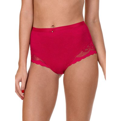 Slip taille haute Evelyn rouge LISCA