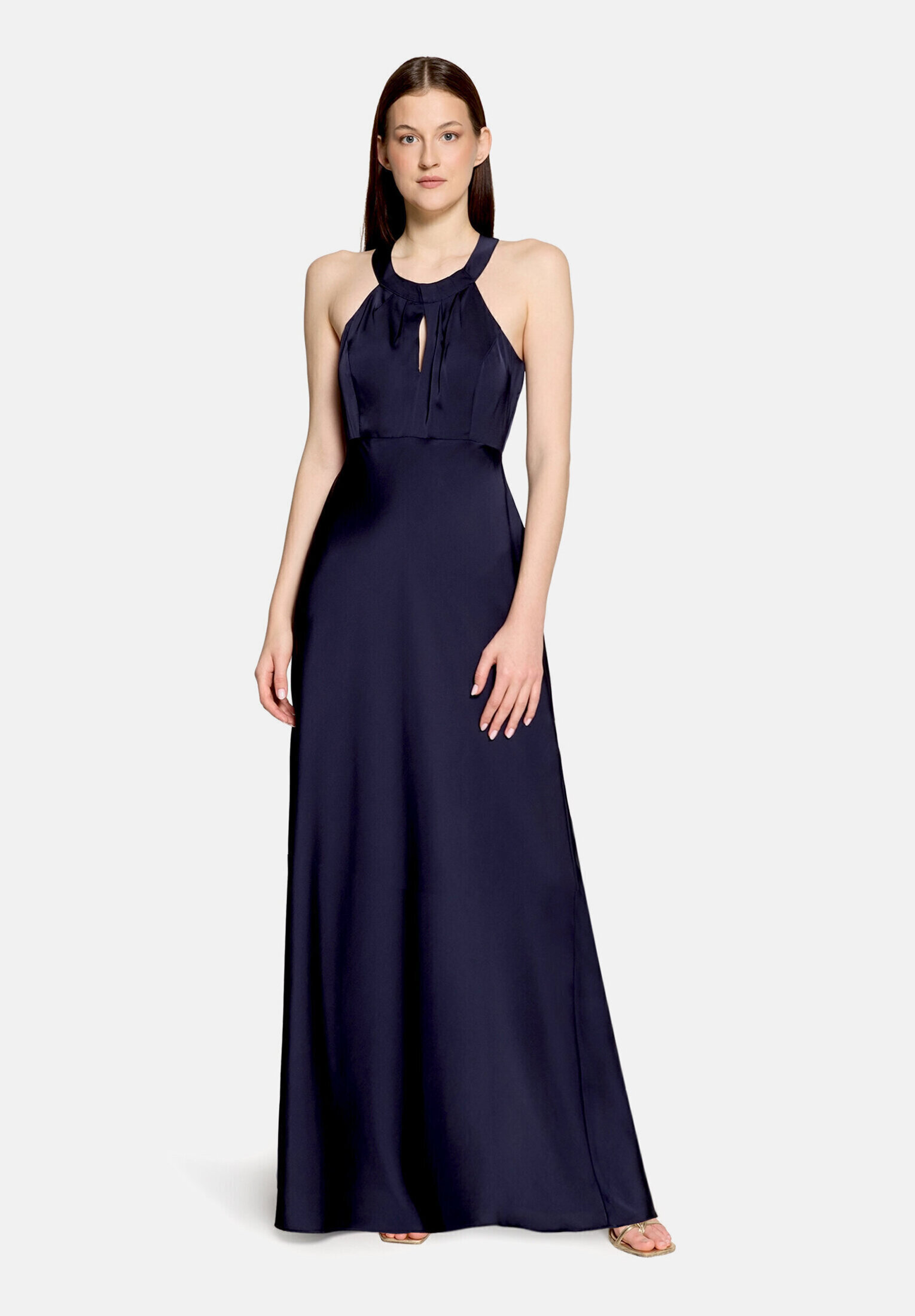 Robe de soirée à découpes, VERA MONT