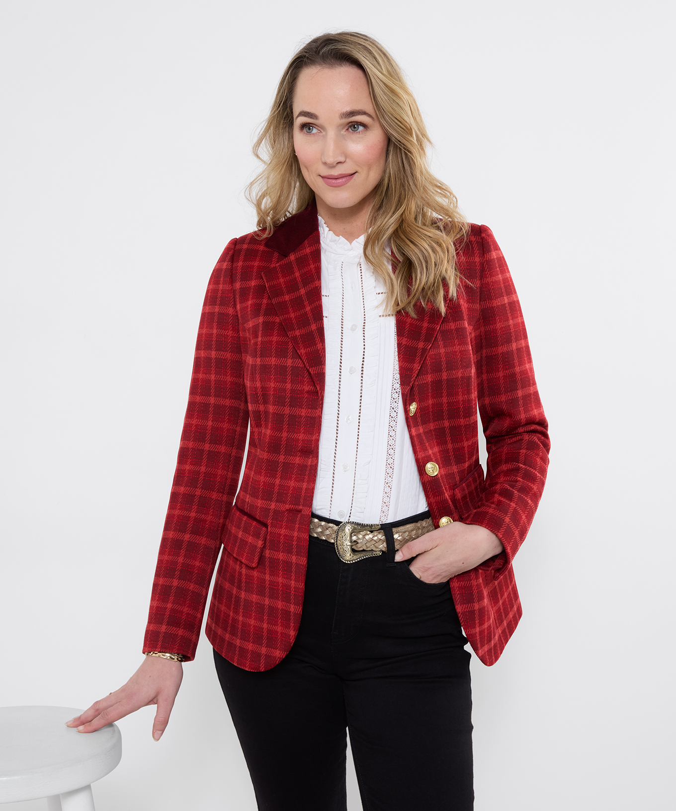 Veste à Carreaux Dahlia, JOE BROWNS