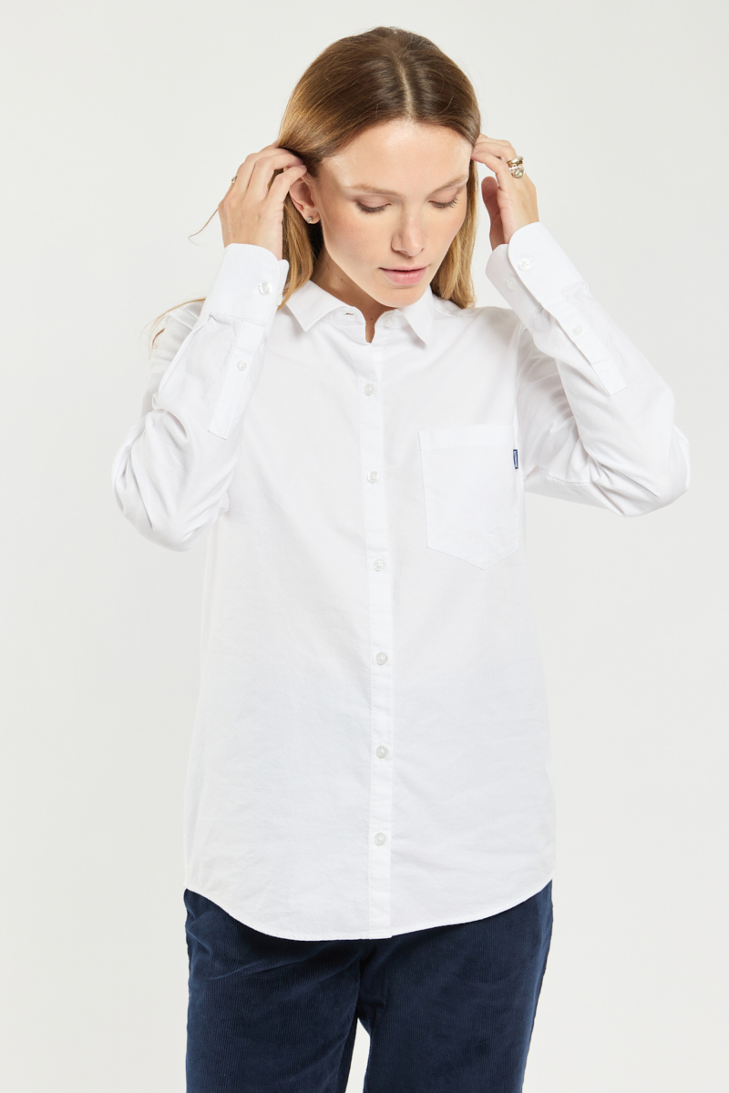 Chemise en coton CREW, BERMUDES
