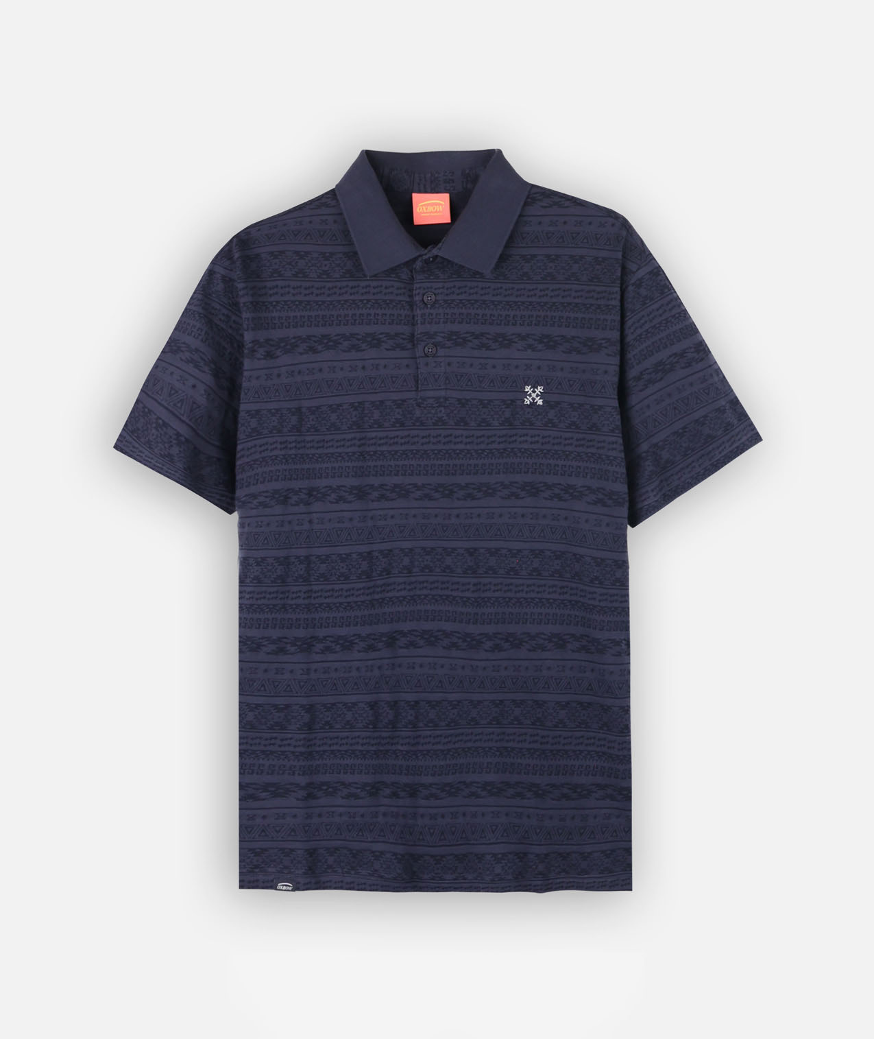 Polo imprimé manches courtes LINEUP, OXBOW