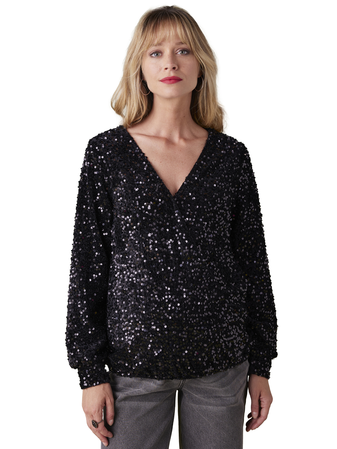 Blouse à sequins grossesse, ENVIE DE FRAISE