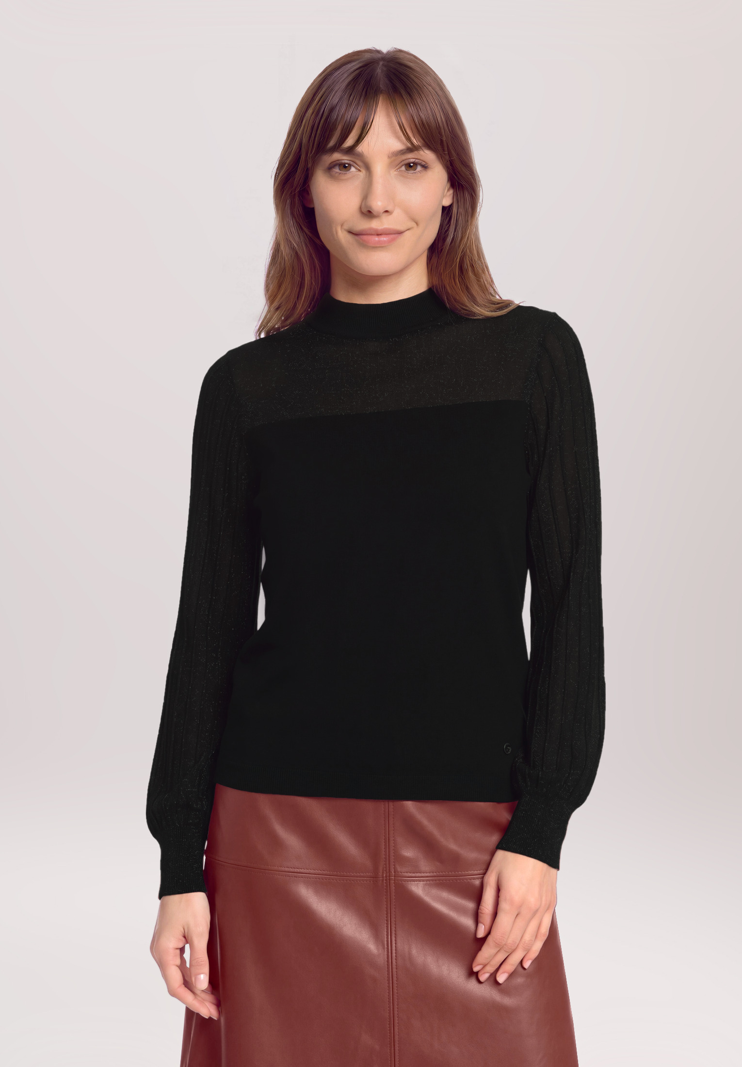 Pull-over en maille à fils de fil textile, BETTY & CO