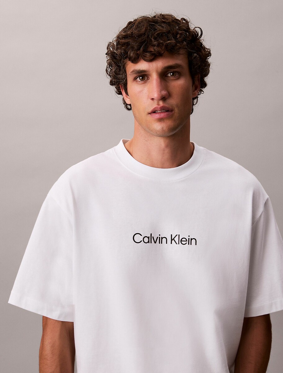 Camiseta de manga corta relaxed, CALVIN KLEIN