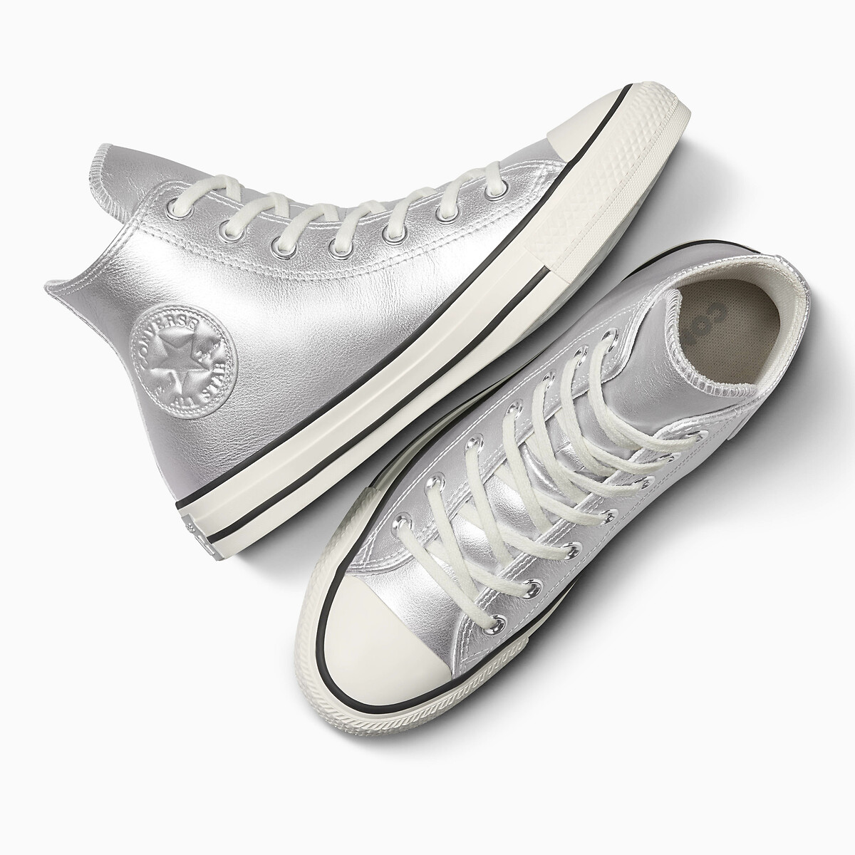 All star silver converse on sale