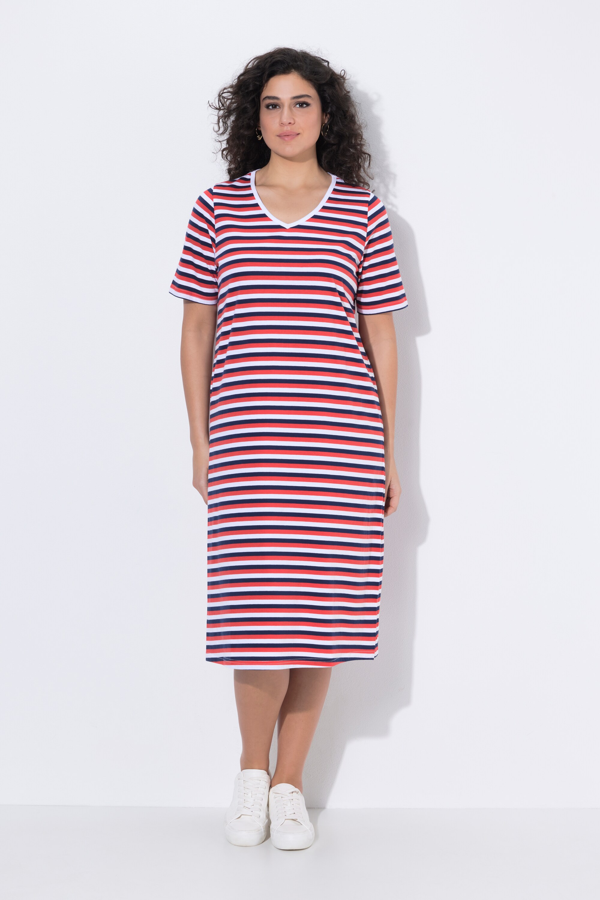 Robe midi à rayures, ULLA POPKEN