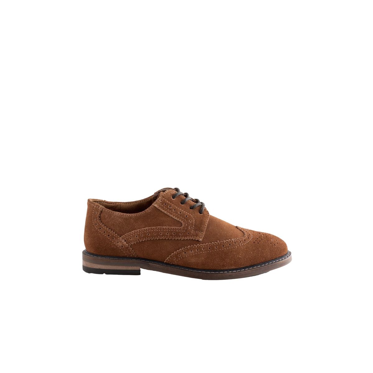 Chaussures richelieu en daim, NEXT