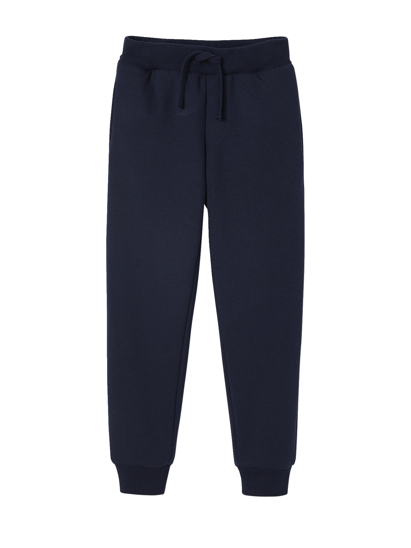 Pantalon jogging en molleton doublé sherpa, VERTBAUDET