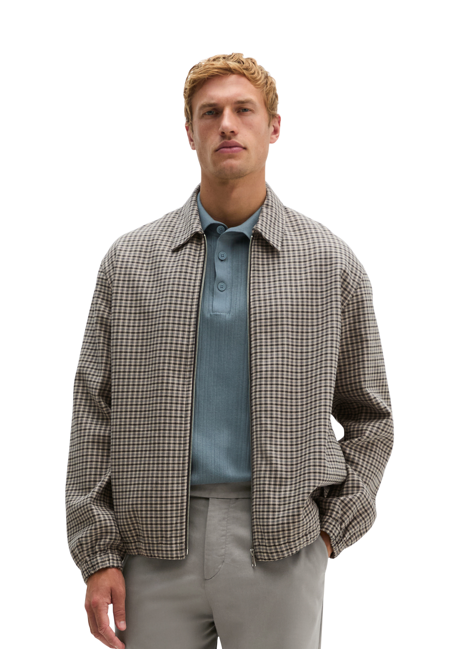 Surchemise oversize en twill de coton bio double épaisseur, MARC O'POLO
