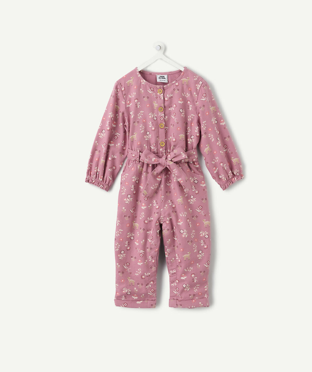 Floral Print Jumpsuit, TAPE A L'OEIL