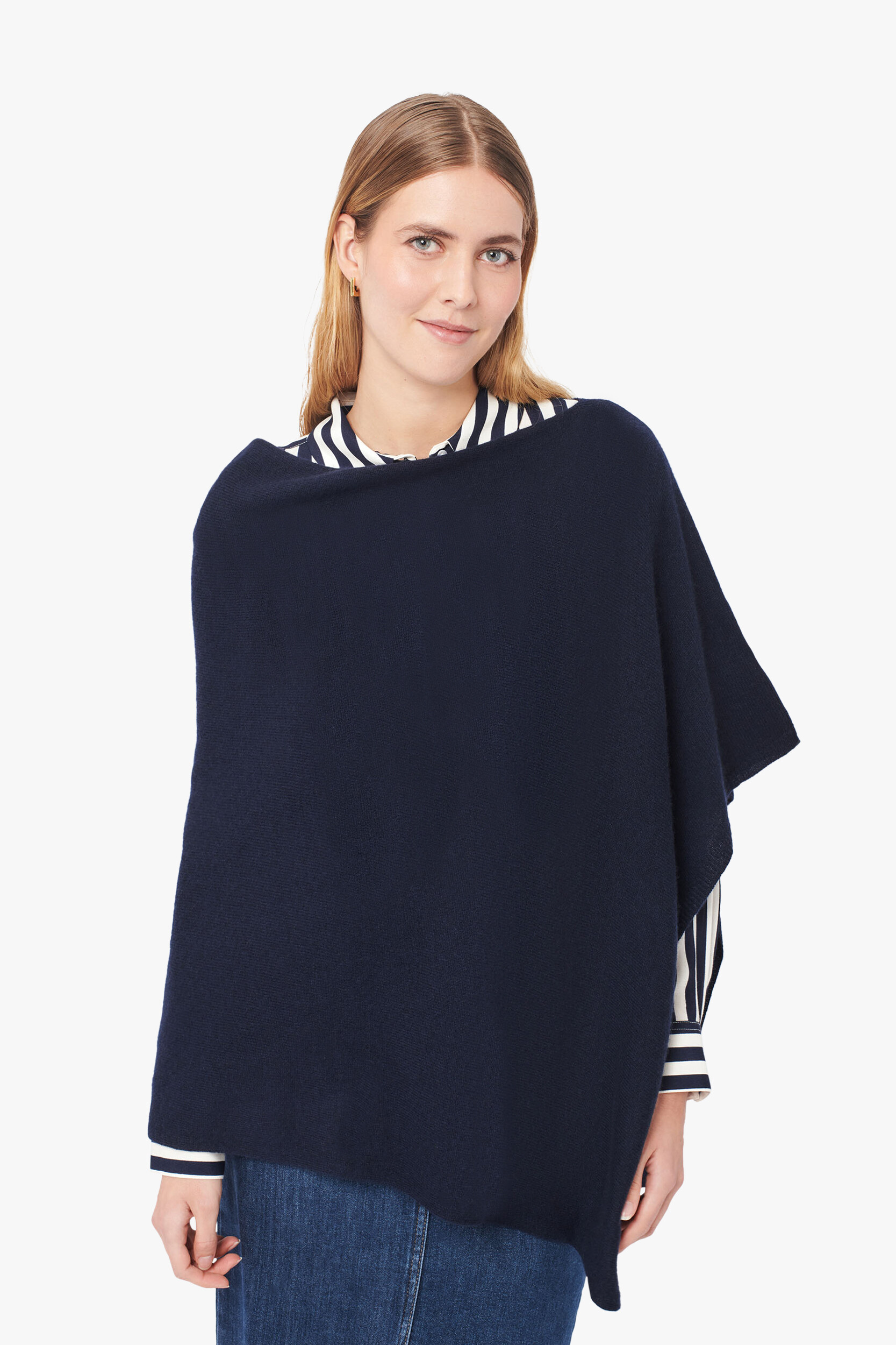 Poncho asymétrique en cachemire BALTIMOREB, CAROLL