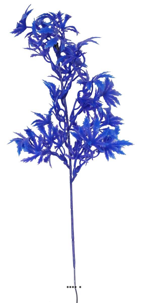 Branche de feuilles de Papaye factice H35cm, ARTIFICIELLES
