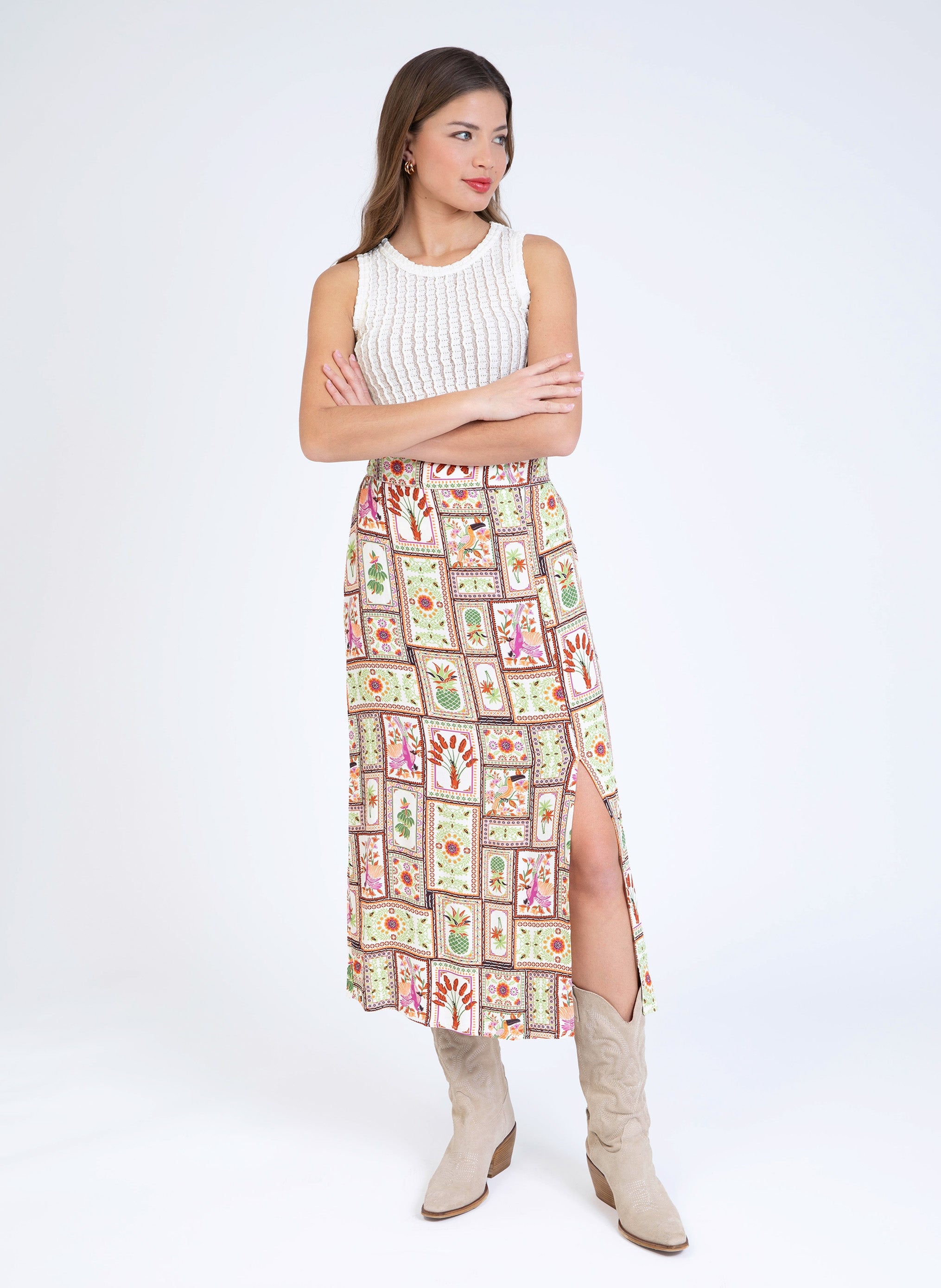 Jupe Midi GINALOU, AN'GE