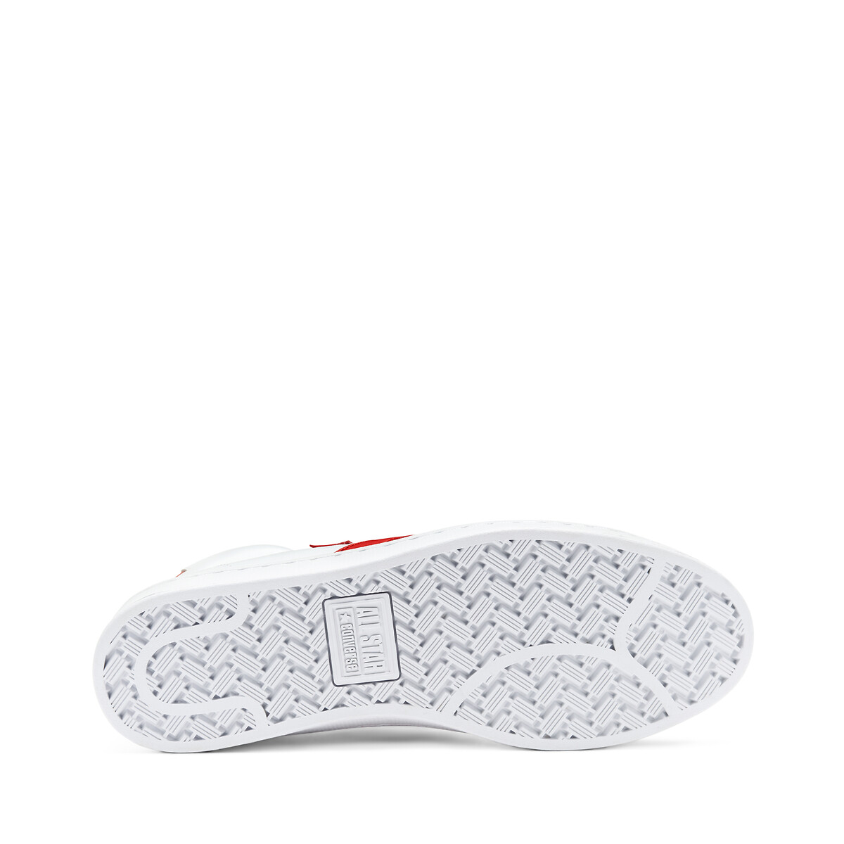 pro leather double logo high top