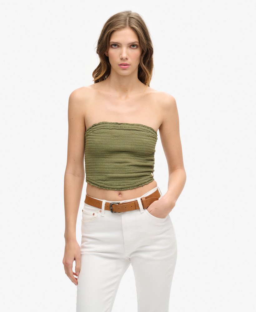 Haut bandeau smocké, SUPERDRY