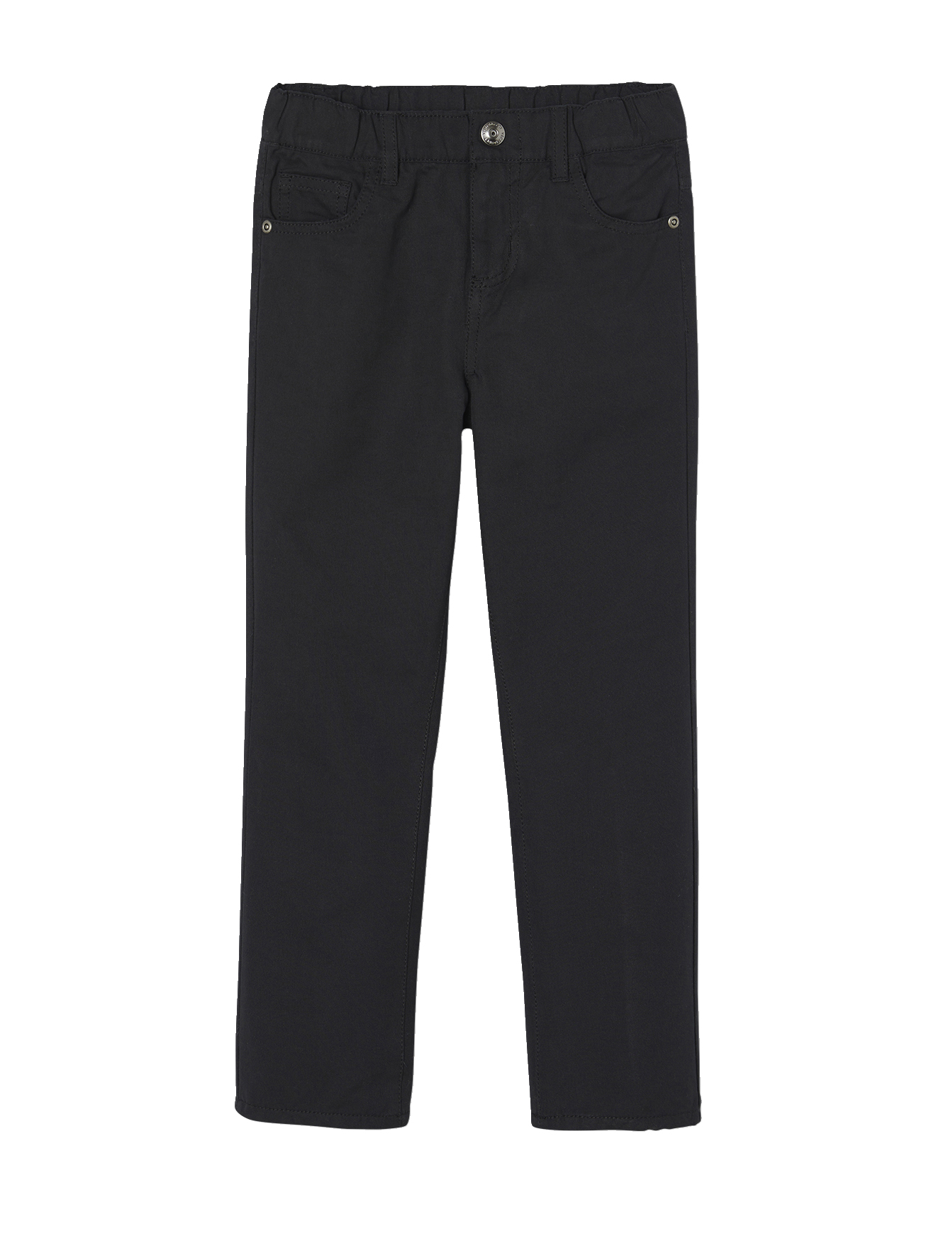 Pantalon indestructible droit doublé jersey, VERTBAUDET