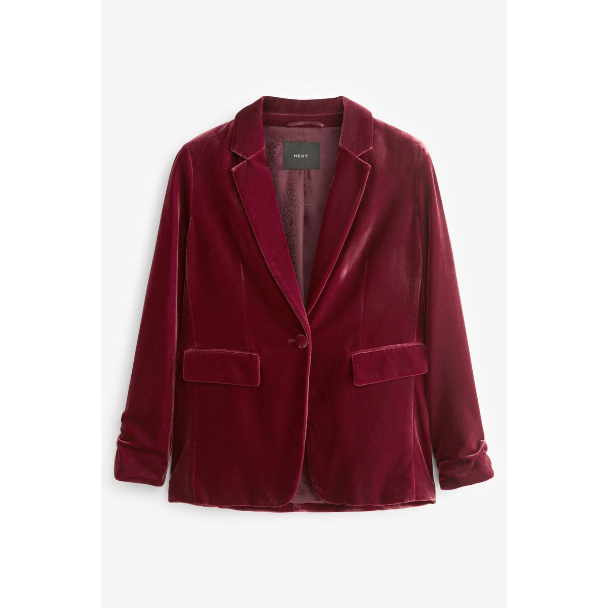 Veste cheap velours rouge