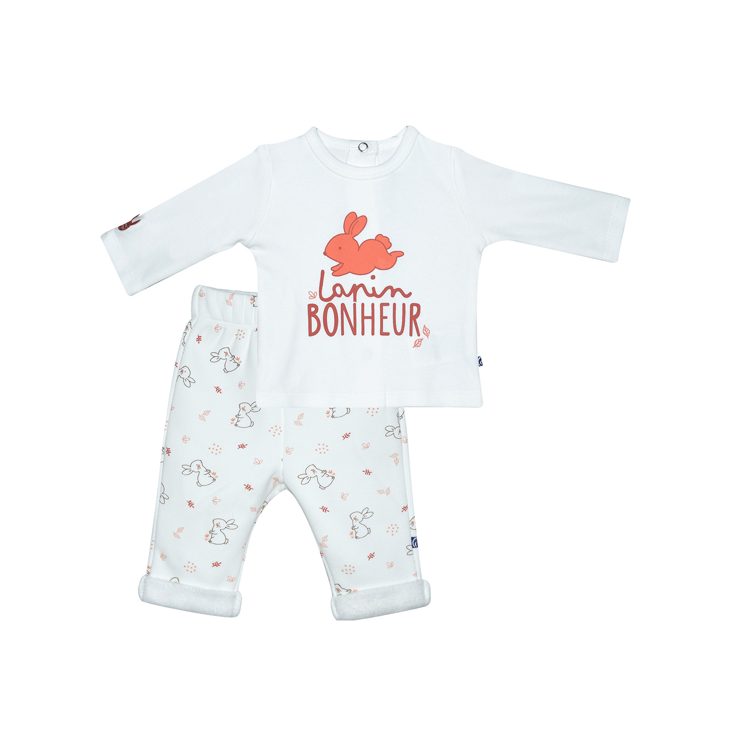 Tshirt pantalon leger maille naissance, SUCRE D'ORGE