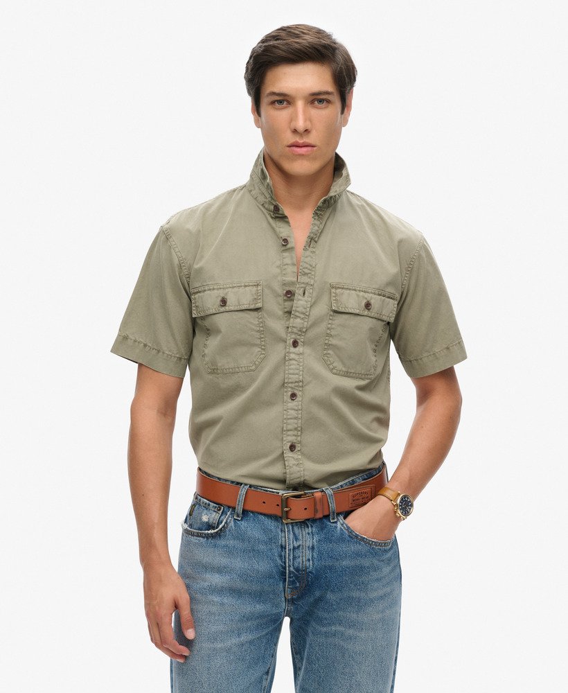 Chemise militaire à manches courtes, SUPERDRY