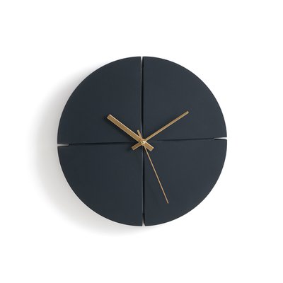 Ora 29.5cm Diameter Round Textured Clock SO'HOME