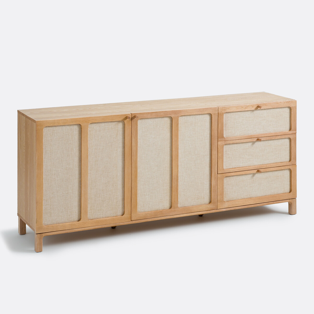 Buffet enfilade, frêne et lin, Esmara, LA REDOUTE INTERIEURS