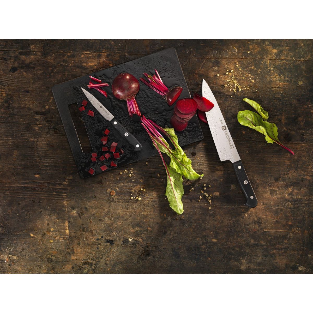 Coffret 2 couteaux Zwilling légumes + éplucher - Couteaux ZWILLING