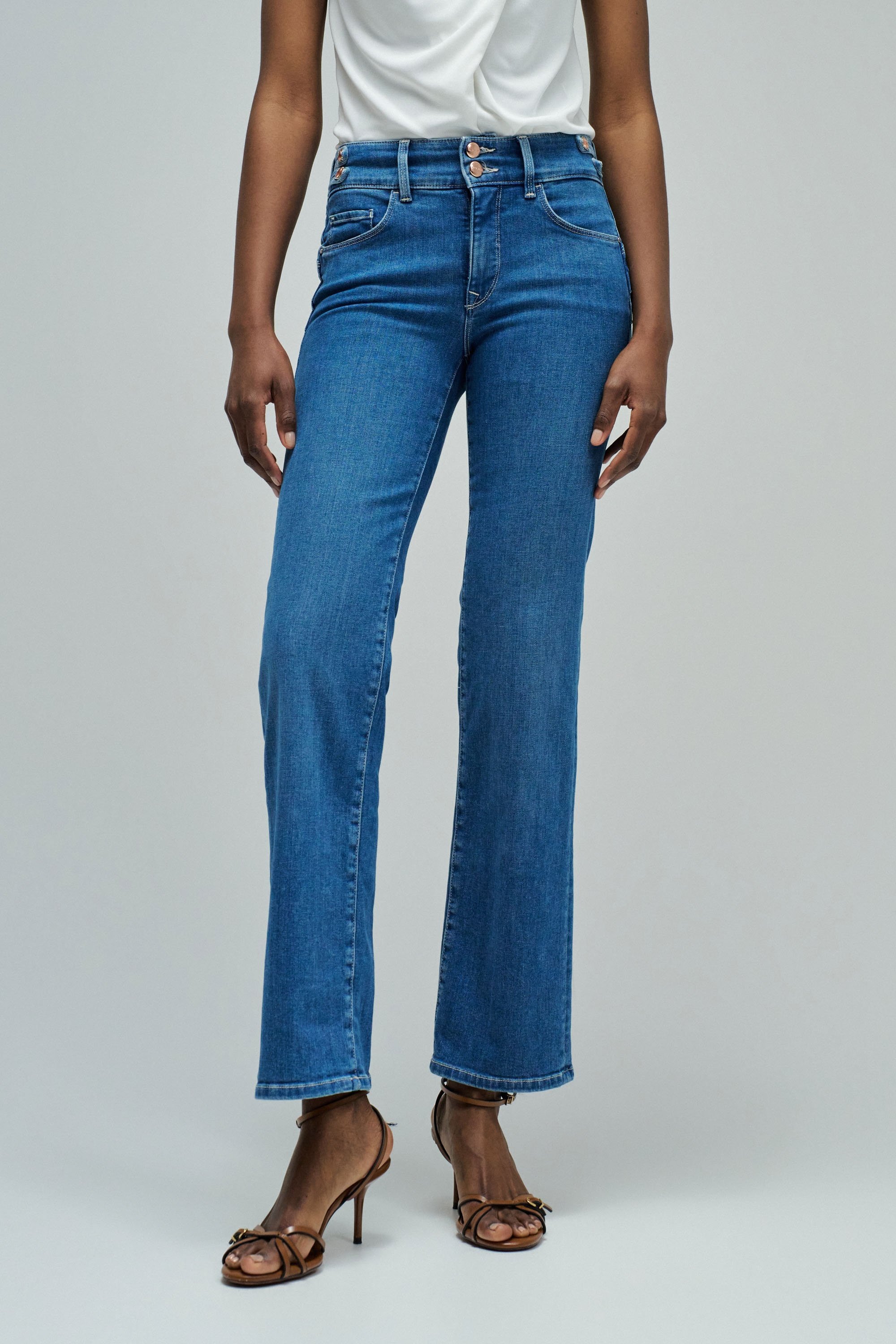 JEAN SECRET PUSH IN STRAIGHT, SALSA JEANS