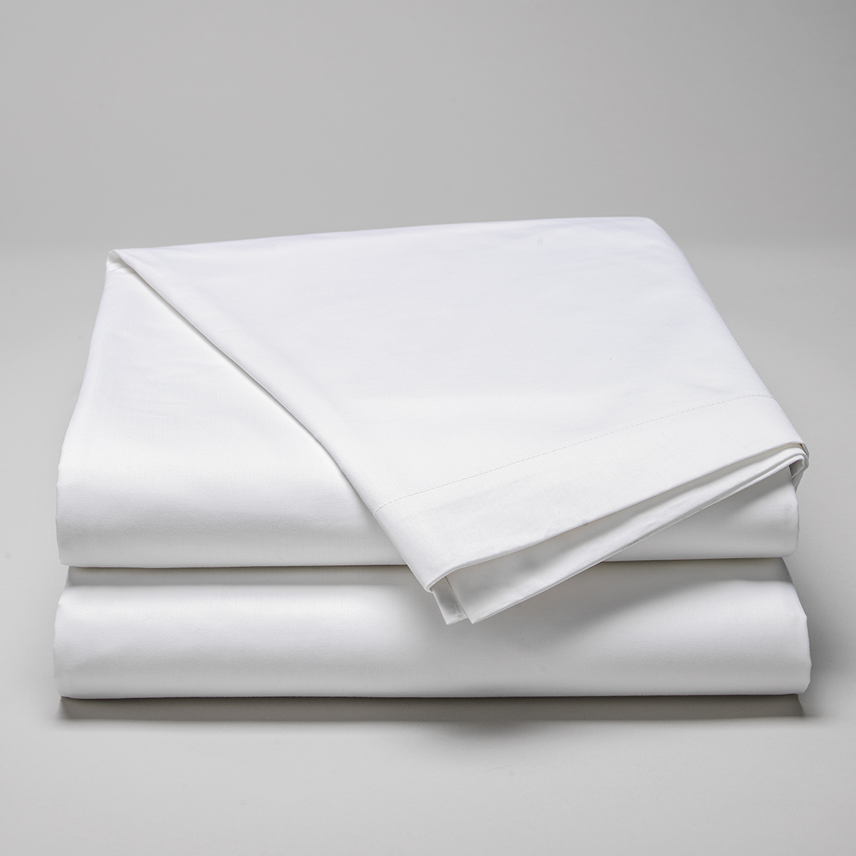 Drap plat satin de coton égyptien 240 fils - 600tc NEW YORK, COTTON & CO