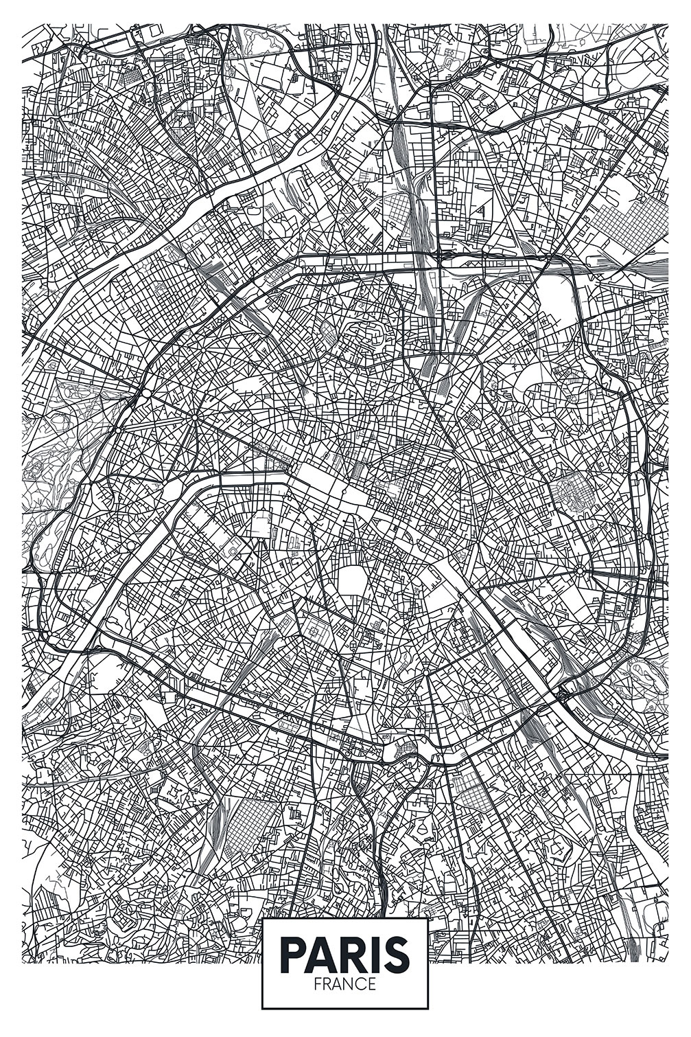 Tableau paris france, HEXOA